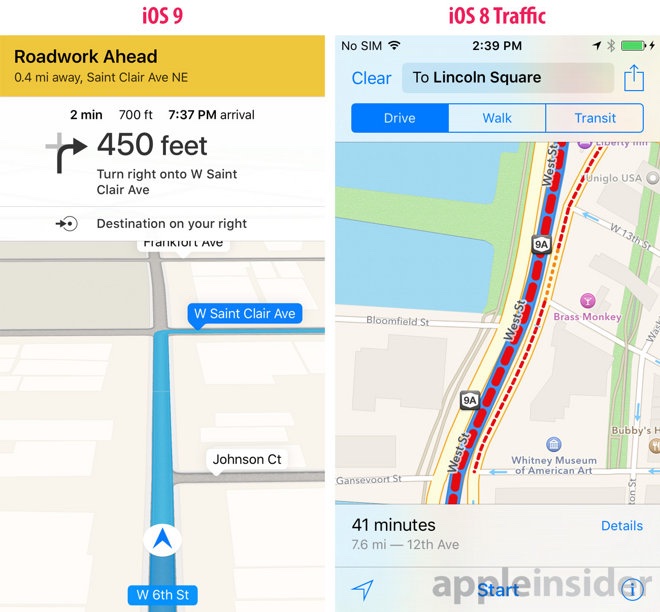 Apple Maps traffic warnings AppleInsider 001