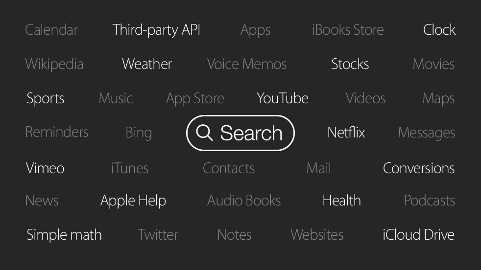 iOS 9 Search