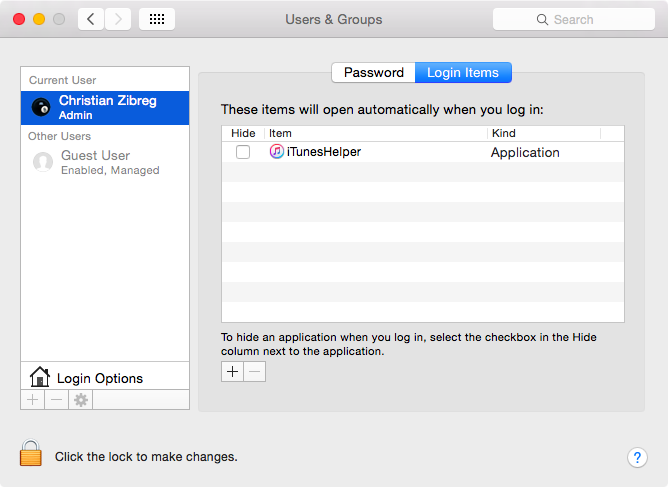 OS X Yosemite coffre-fort démarrage Mac capture d'écran 004