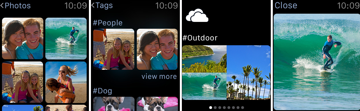 OneDrive 5.5 for iOS Apple Watch screenshot 001