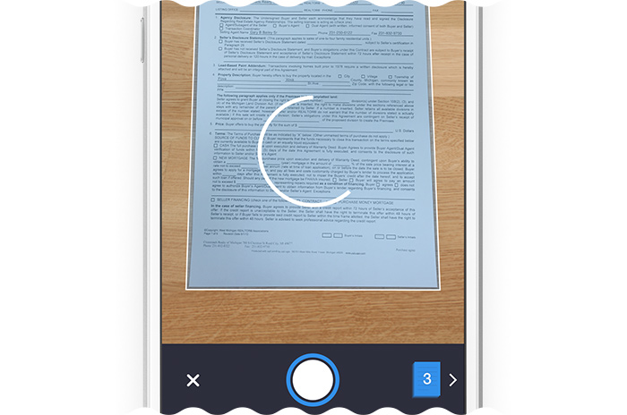 Readdle Scanner Pro 6.0 for iOS Automatic Scanning iPhone screenshot 001