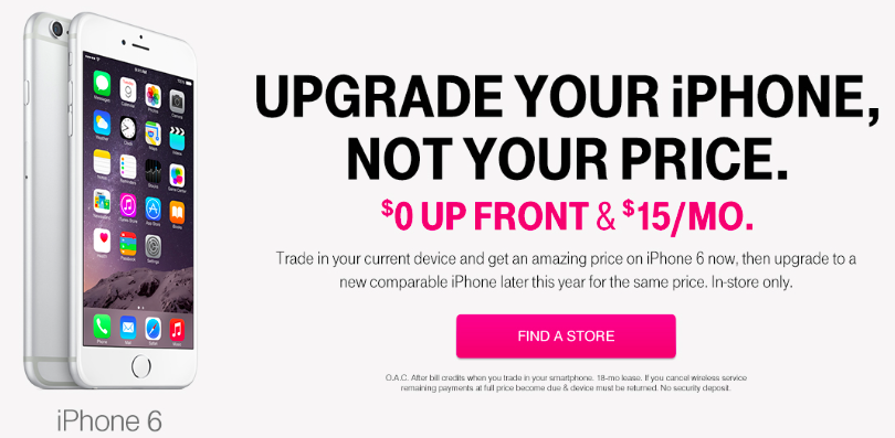 T-Mobile iPhone upgrade promo image 002