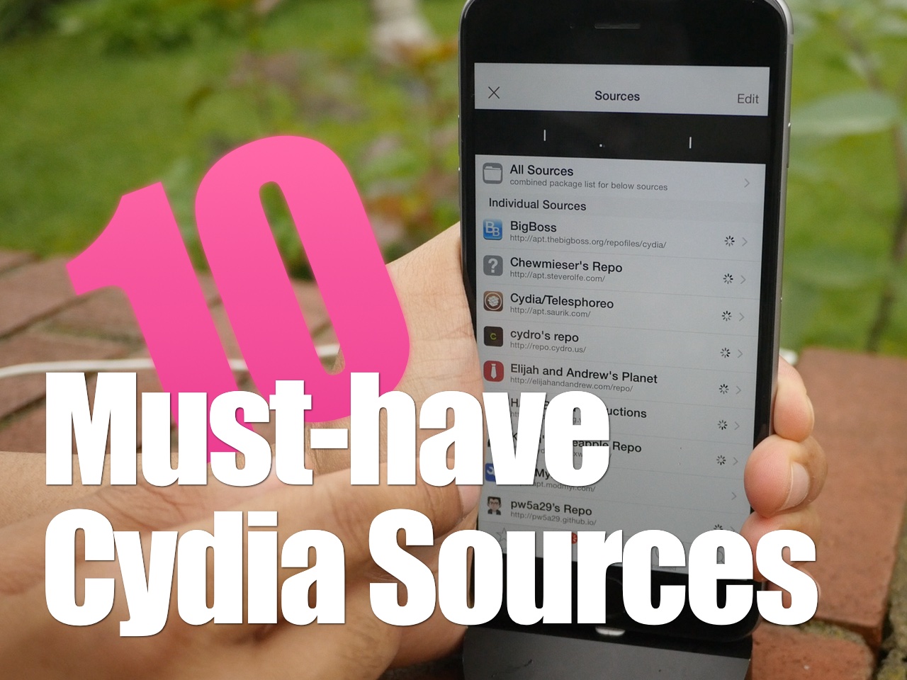 Top 10 Cydia Sources