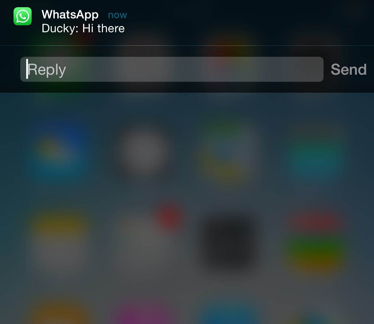 WhatsApp Quick Reply
