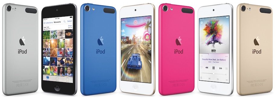 iPod touch sixth generation lineup 001