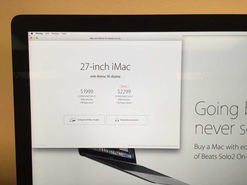Apple Stores pricing app