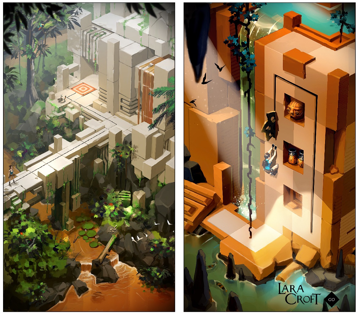 Lara Croft GO 1.0 for iOS concept artwork 001