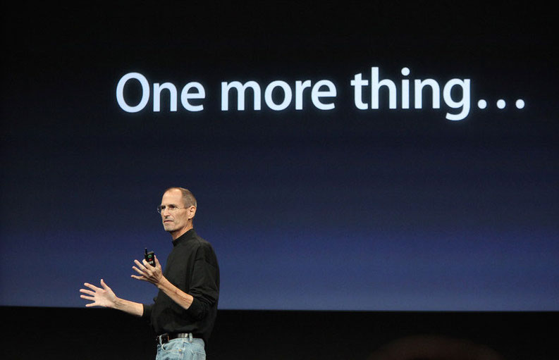 one more thing steve jobs