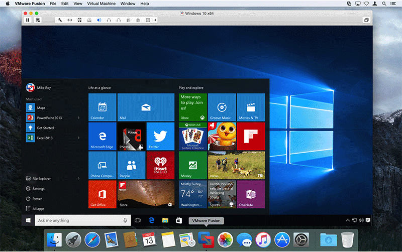 VMware Fusion 8 Mac screenshot 005