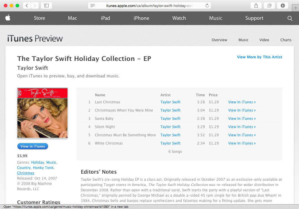 iTunes Store links to Apple Music screenshot 002
