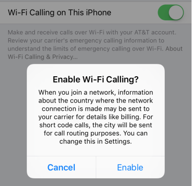 wi-fi calling