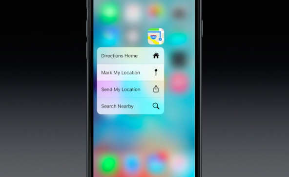 3D Touch Maps