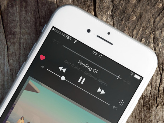 Apple Music Likes Lock screen