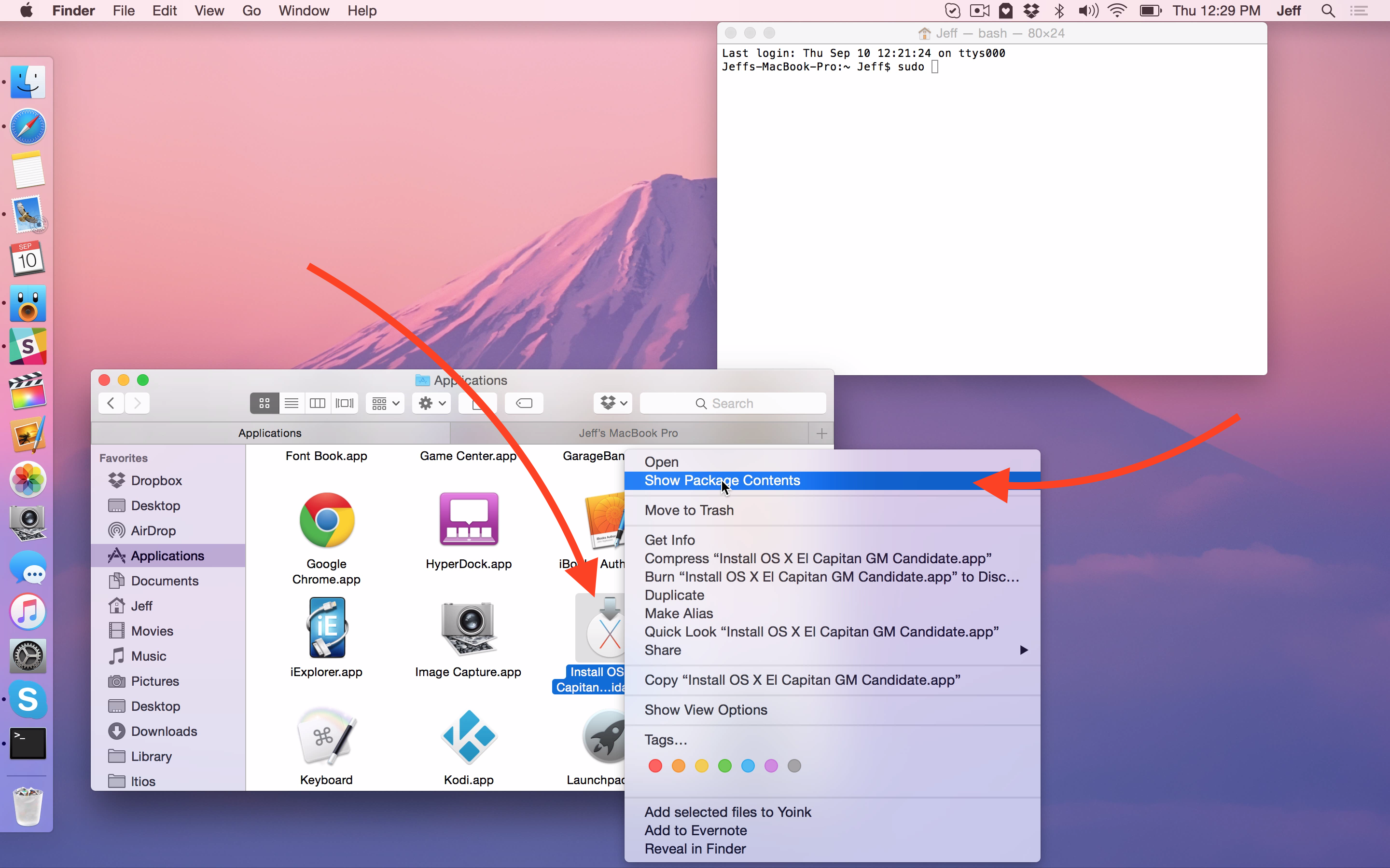 Clean install os x el capitan without usb