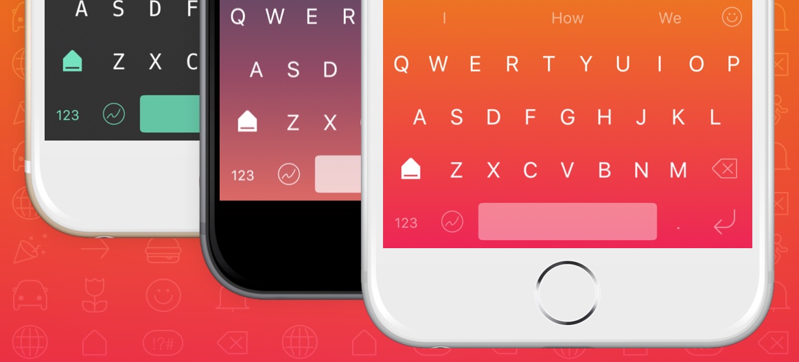 Next Keyboard 1.0 for iOS Themes 001