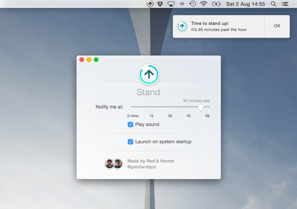 Stand 1.0 for OS X Mac screenshot 002