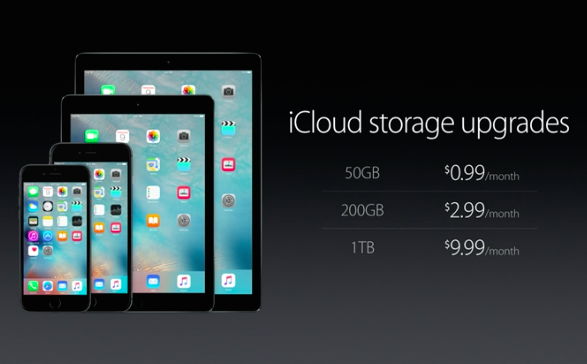 cloud storage upgrades