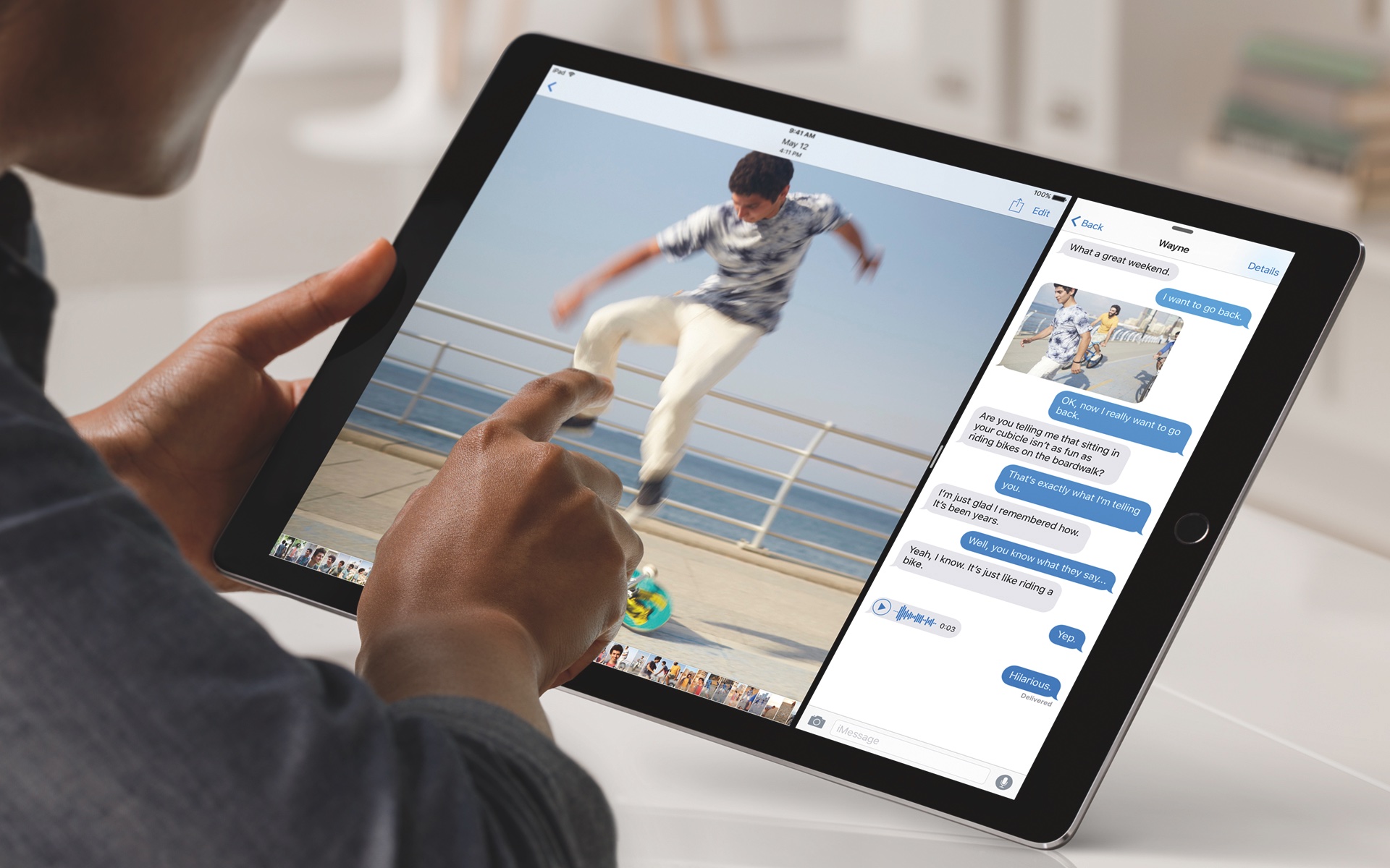 iPad Pro split screen multitasking lifestyle 002