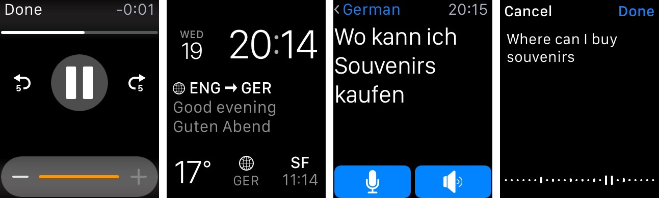iTranslate 9.0 for iOS Apple Watch screenshot 002