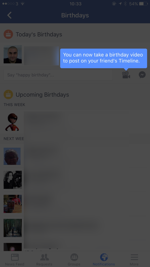 Facebook Happy Birthday videos on mobile The Next Web screenshot 002