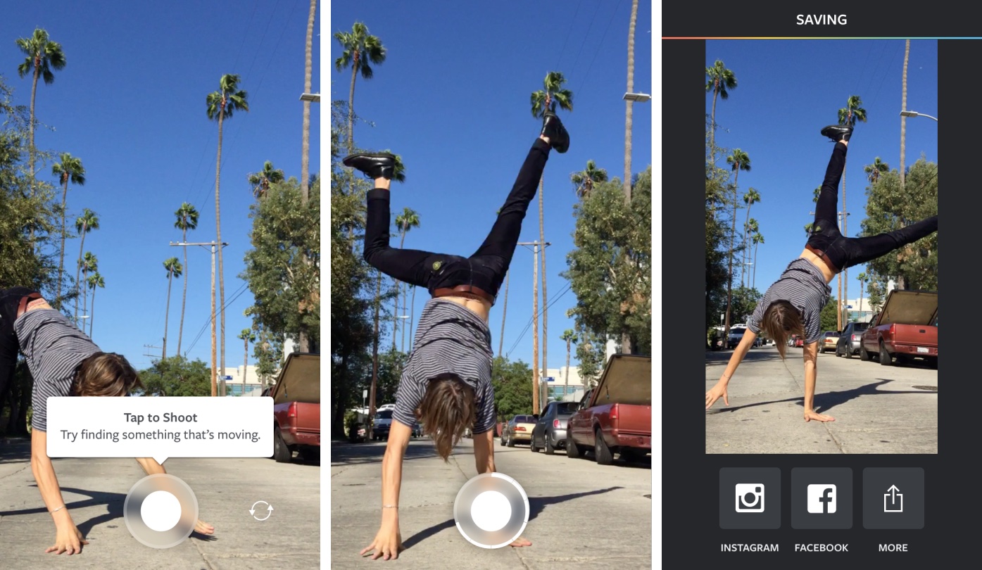 Instagram Boomerang 1.0 for iOS iPhone screenshot 001
