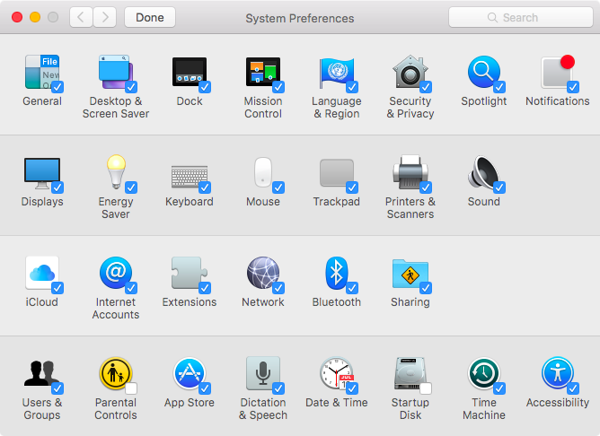OS X El Capitan System Preferences customize Mac screenshot 003