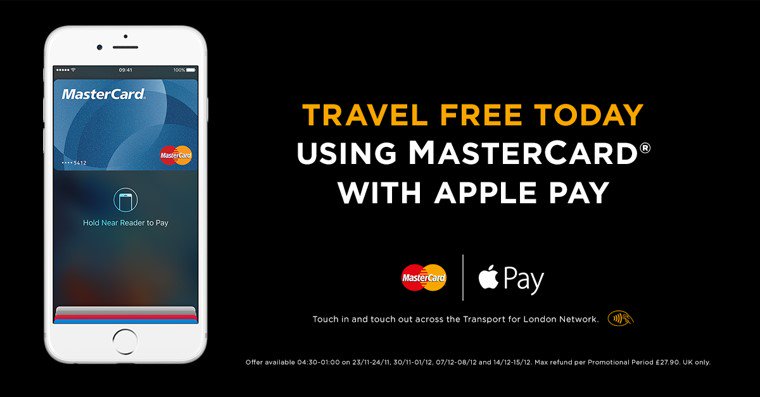 Apple Pay MasterCard London fare image 002