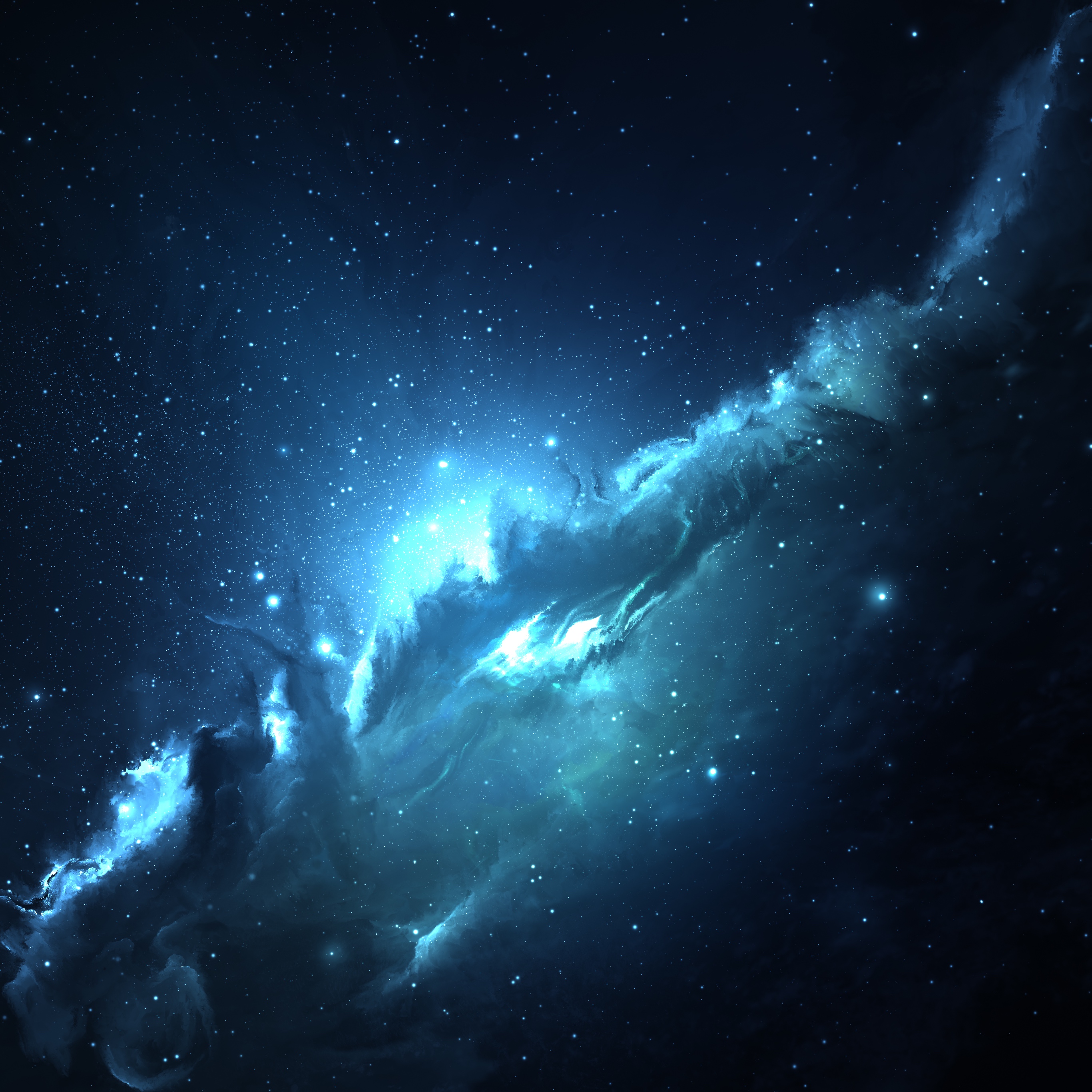 Atlantis Nebula 3 By Starkiteckt iPad Pro Wallpaper 2732x2732