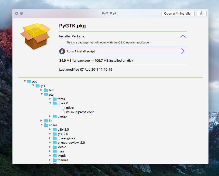 Suspicious Package for OS X Mac screenshot 003