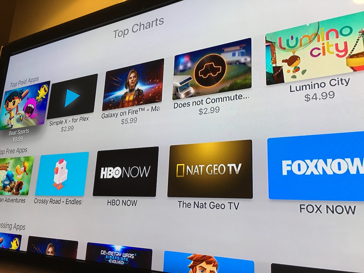 Top Charts Apple TV App Store 2