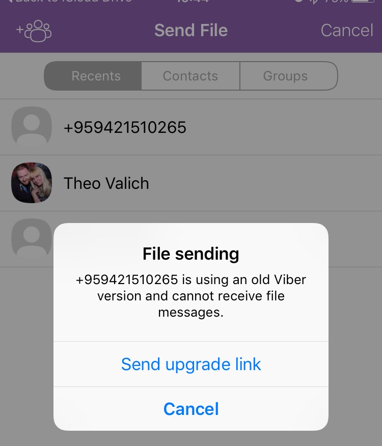 Viber 5.6.5 for iOS iPhone screenshot 003