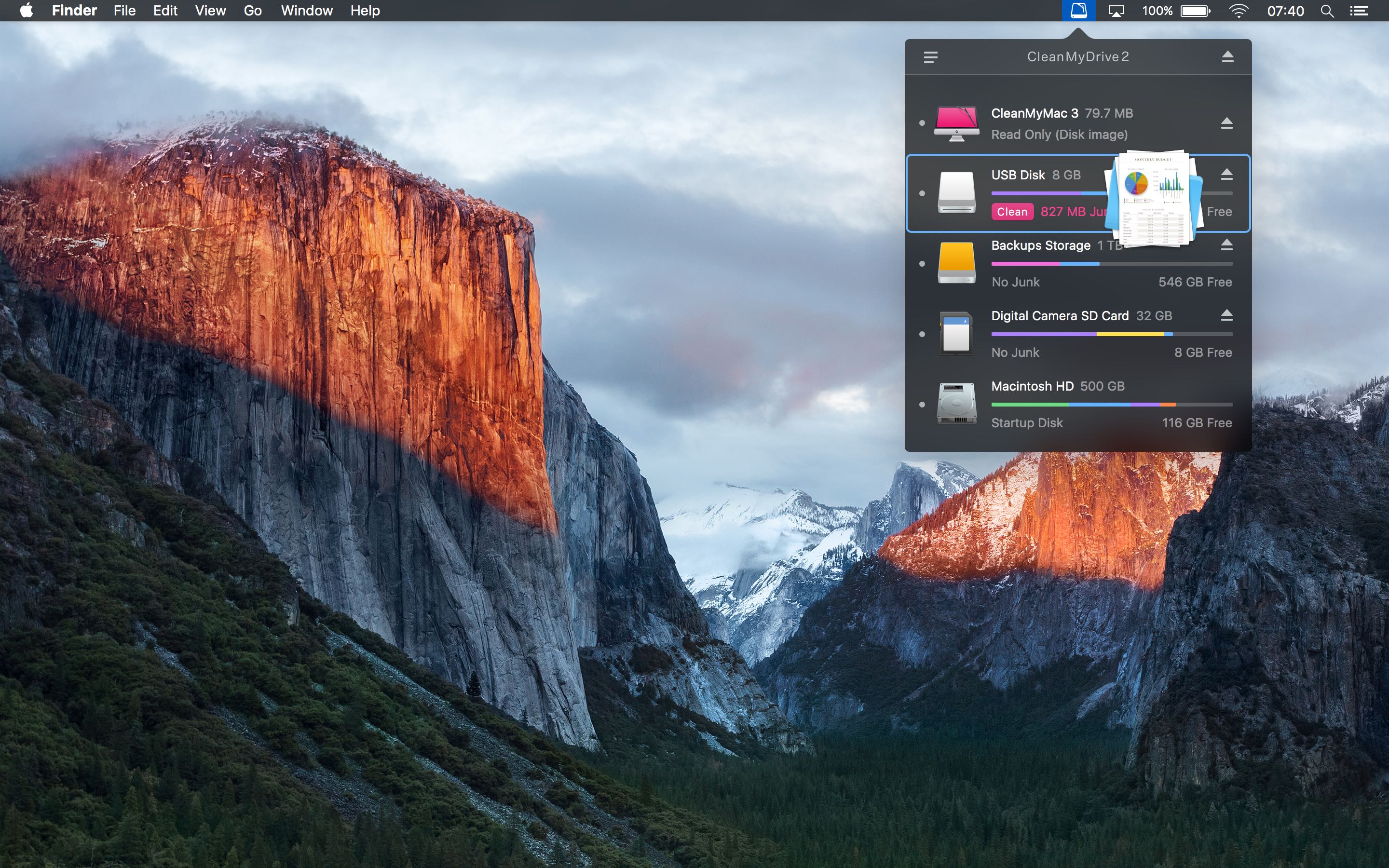 CleanMyDrive 2 for OS X Mac screenshot 006