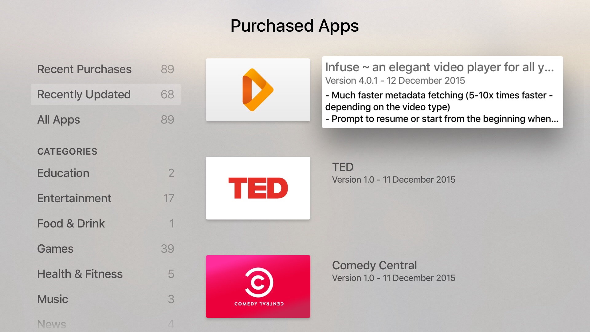 How to Apple TV app changelog tvOS screenshot 003