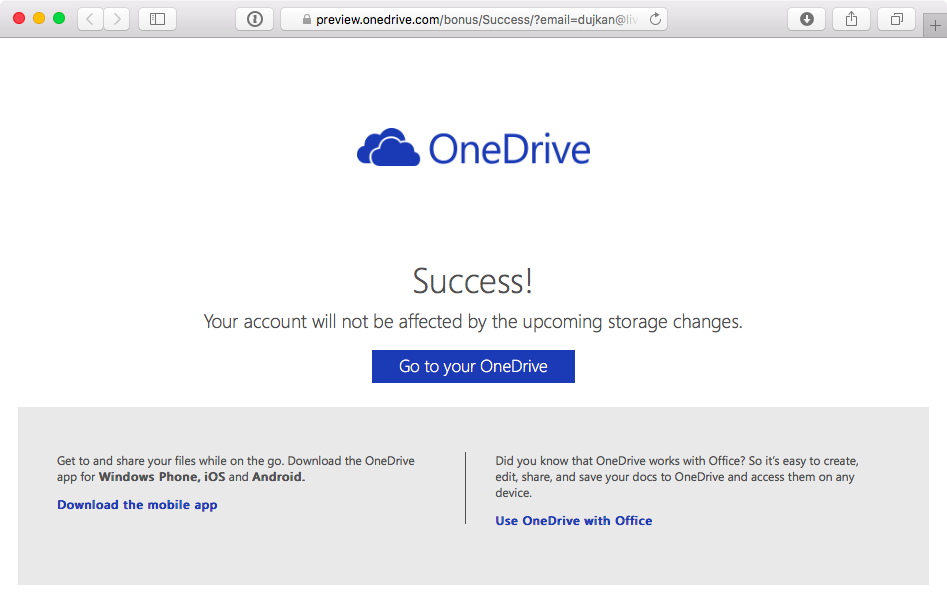 Microsoft how to keep free OneDrive storage web screenshot 002