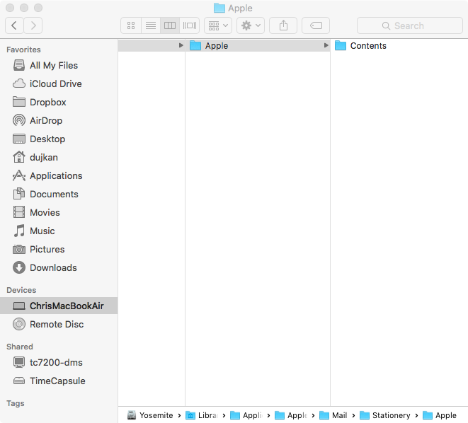 OS X El Capitan Finder Path Bar Mac screenshot 004