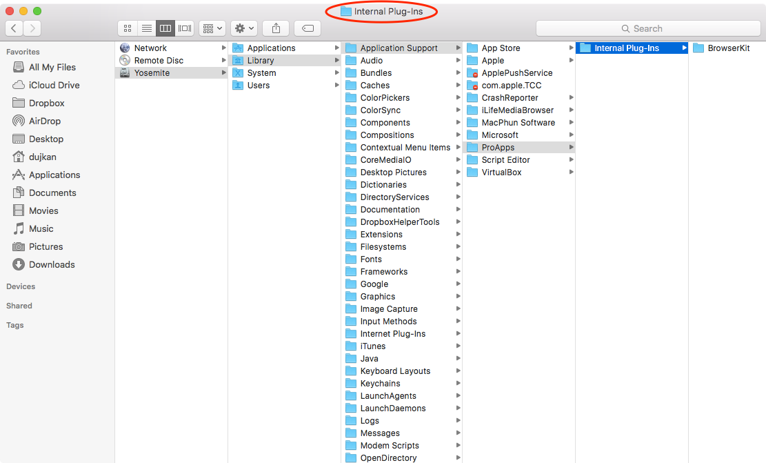 OS X Yosemite show full path in Finder window titlebar Mac screenshot 002