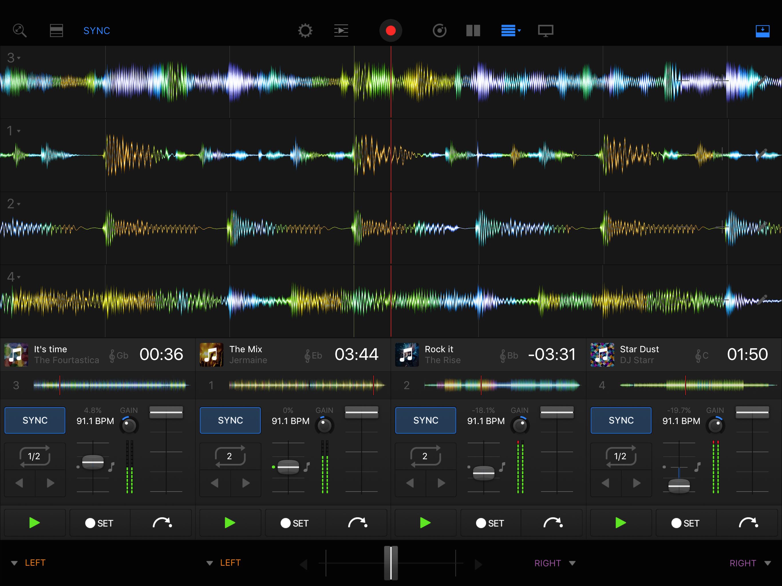 djay Pro 1.0 for iOS iPad screenshot 006