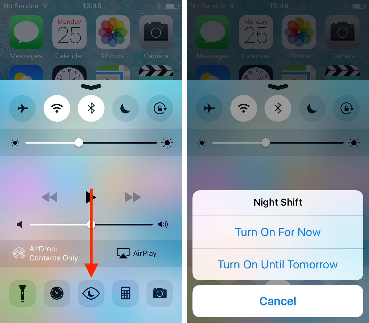 Night Shift iOS 9.3 beta 2