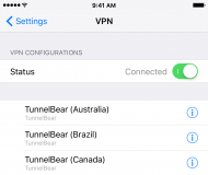 how to uninstall vpn on iphone