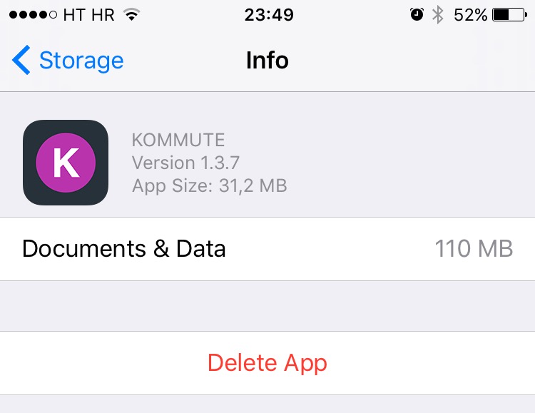Kommute 1.3.7 for iOS iPhone screenshot 007