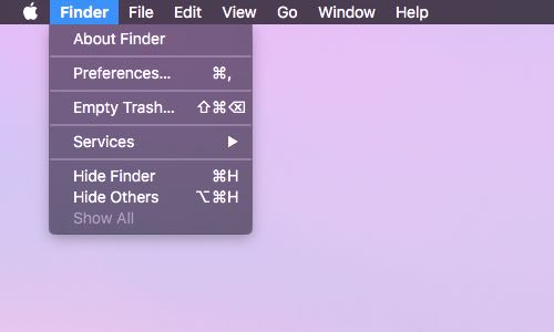Transparency on Mac