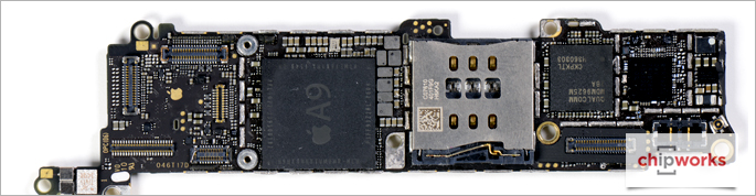 Chipworks iPhone SE Teardown A9 Chip