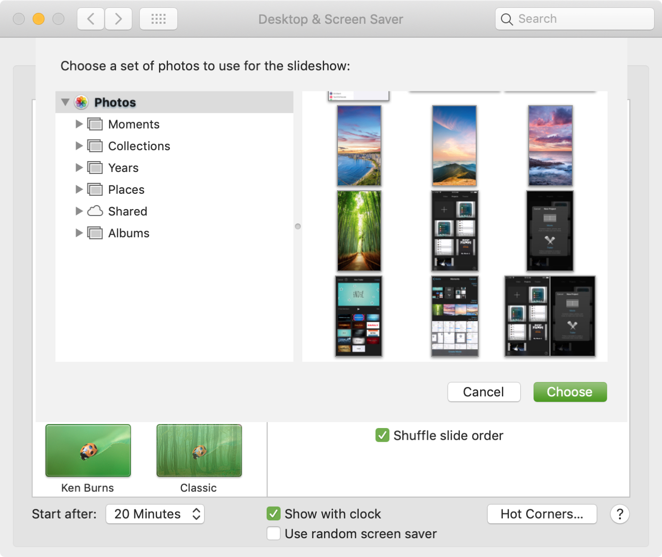 Desktop and Screen Saver Photos
