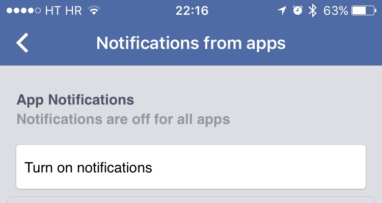 Turn on notifications