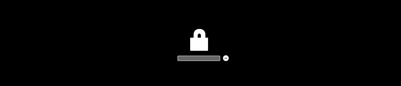 Mac firmware lock icon