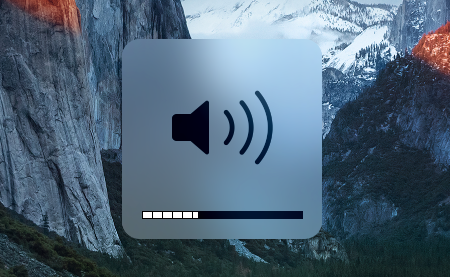 fine tune volume control on mac