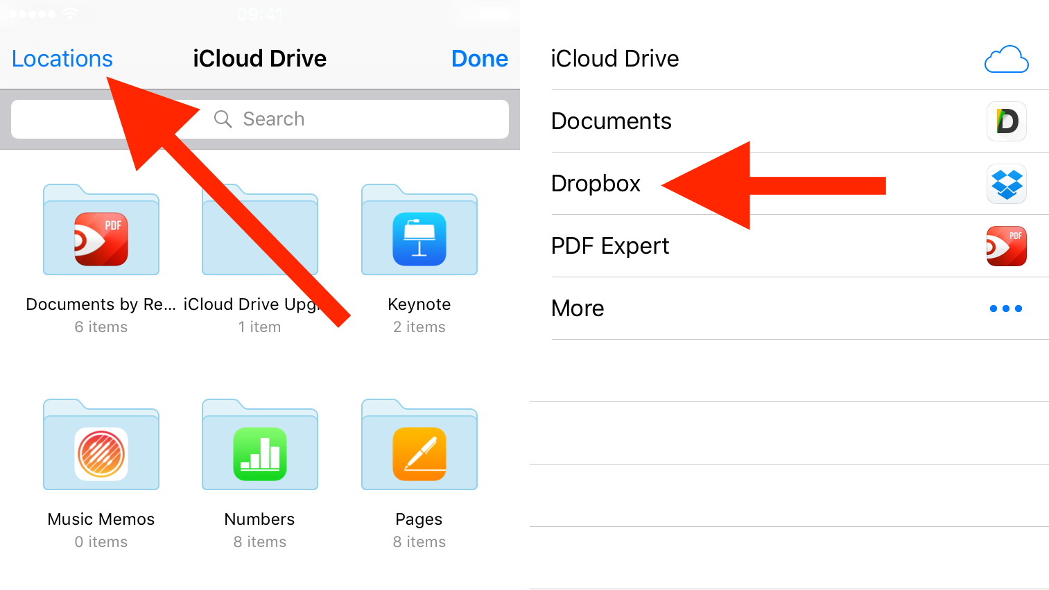 Attach a file to an email from Dropbox