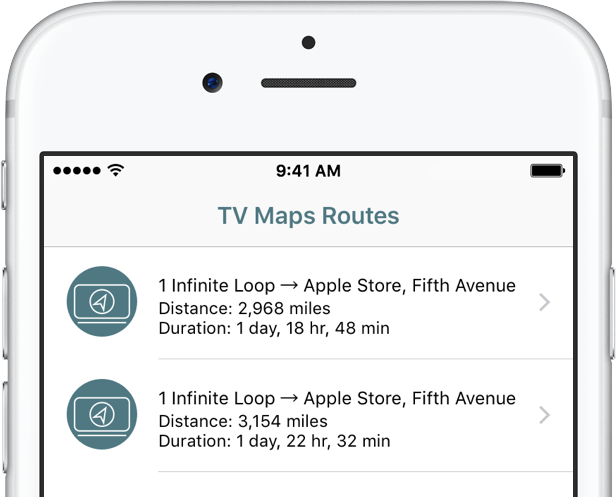TV Maps for iOS iPhone screenshot 001