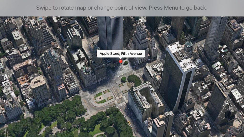 Use Apple Maps and plan trips on the big screen with TV Maps for Apple TV