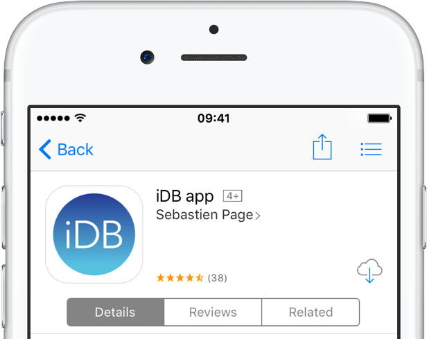 iDB app in app store